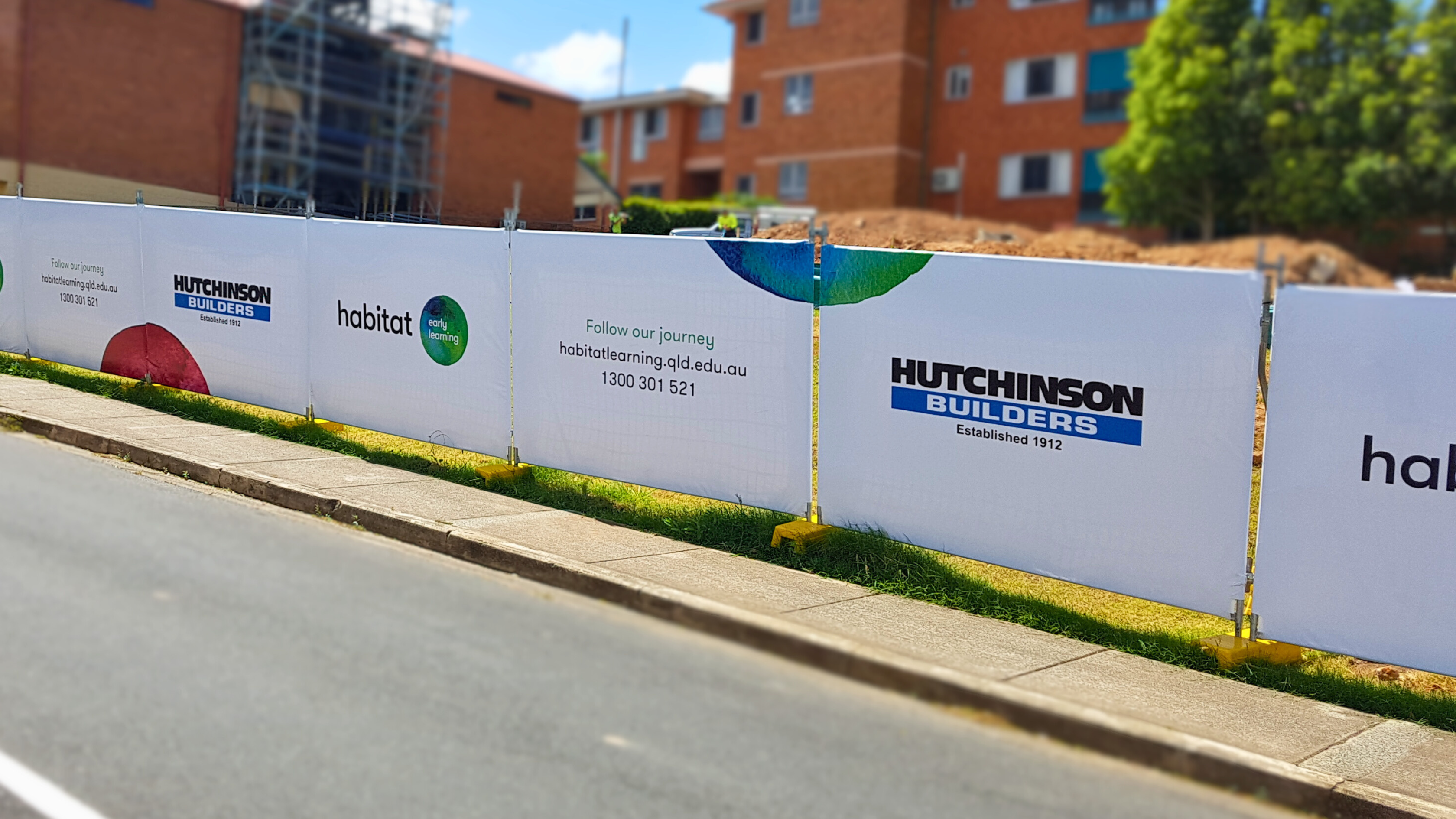 Habitat & Hutchinson Buiilders | Solid Vinyl Fence Panels